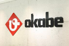 Okabe signboard and logo